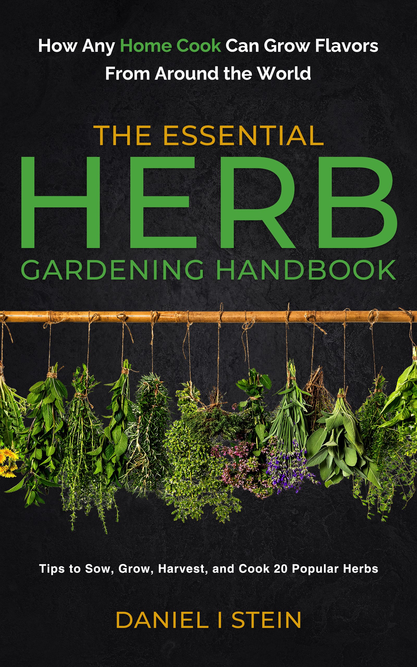 The Essential Herb Gardening Handbook book cover